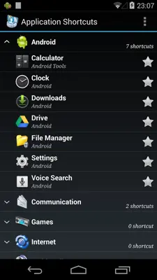 Smart Shortcuts android App screenshot 4